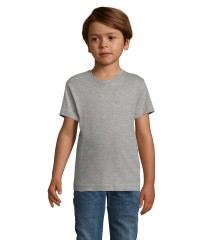 Camiseta infantil de colores publicitaria corte fit